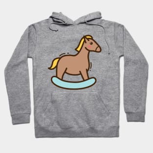 Cute Wooden Horse Hoodie